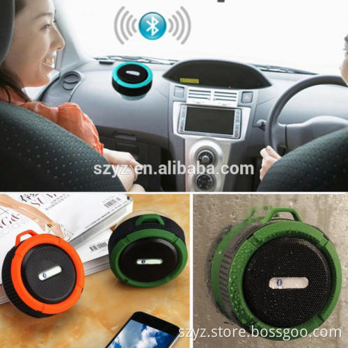 C6 OEM Premium 2016 HOT sale waterproof mini speaker bluetooth, shockproof bluetooth speaker